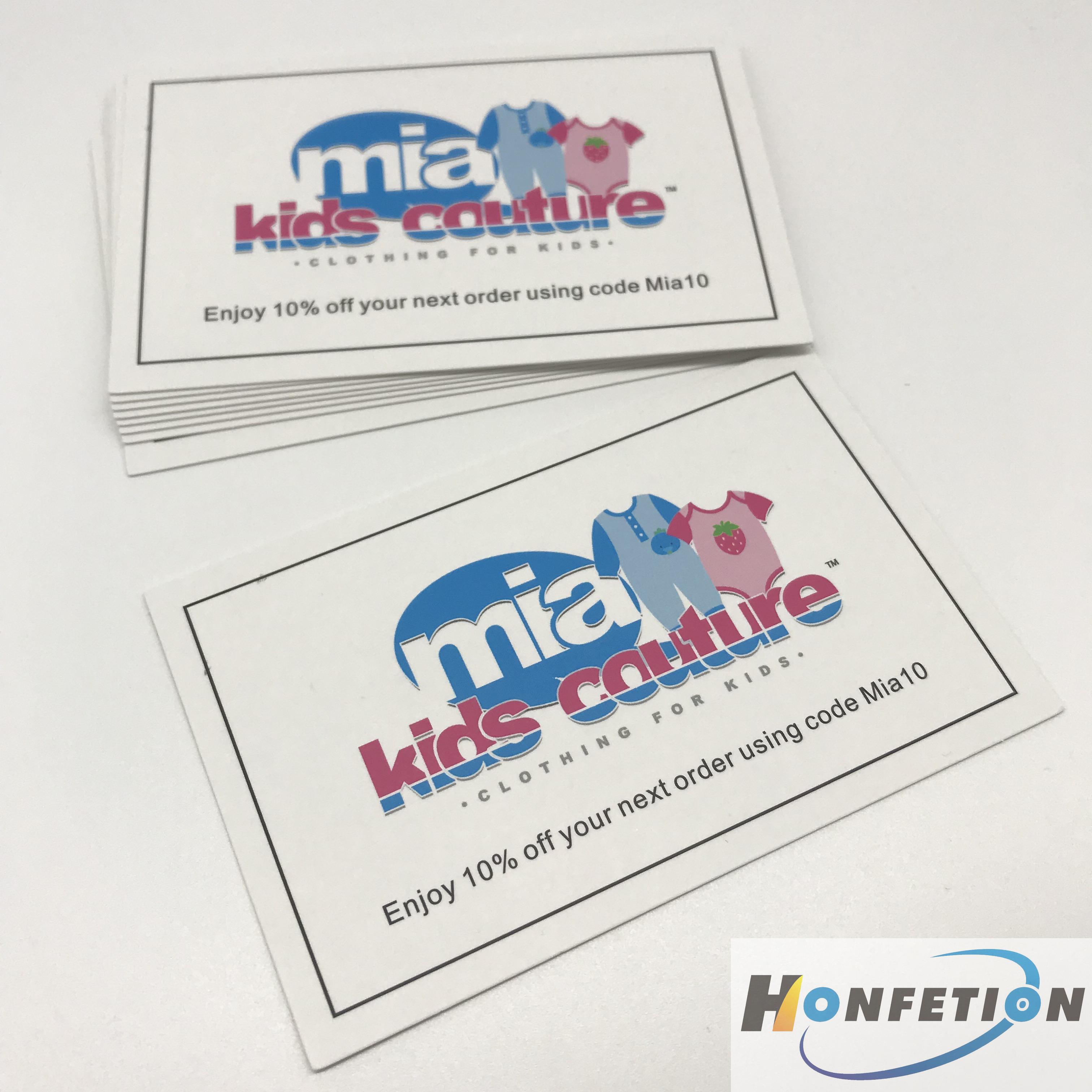 Custom Gold Foil Business Card Printing Service