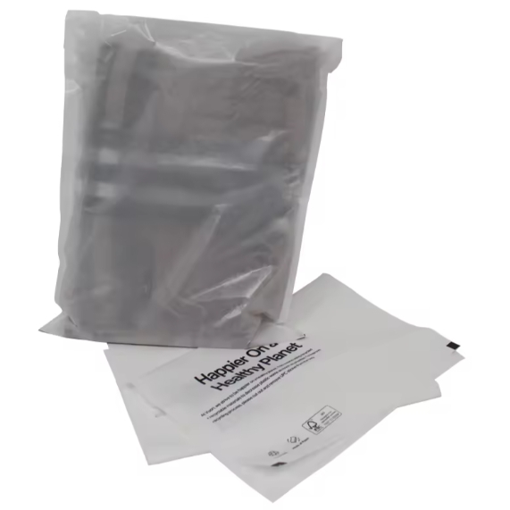 Custom Clothing Glassine Paper Bags, Translucent Garment Packaging Bags for Apparel Retail