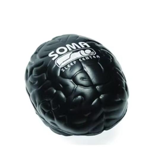 Small Stress Brain with custom logo