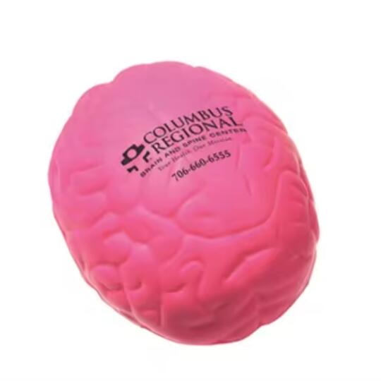 Small Stress Brain with custom logo