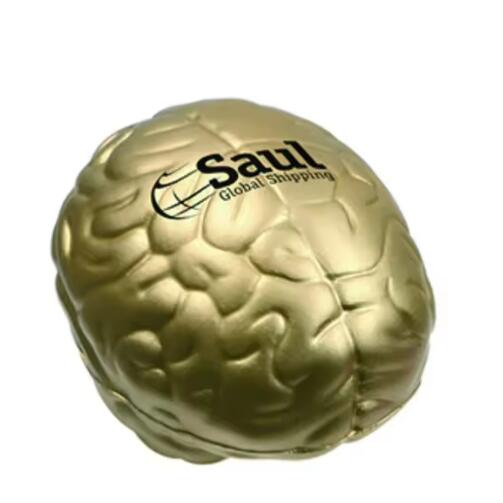 Small Stress Brain with custom logo
