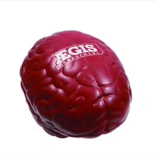 Small Stress Brain with custom logo