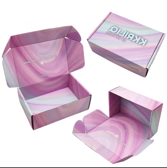 Eco Friendly Ecommerce Corrugated Mailer Boxes